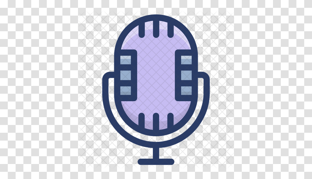 Microphone Icon Emblem, Road Sign, Symbol, Logo, Trademark Transparent Png