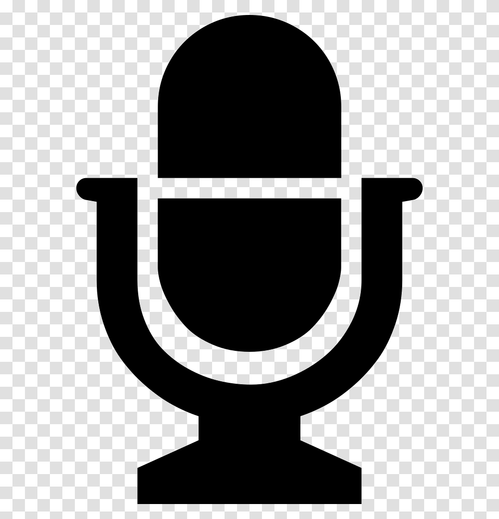 Microphone Icon Free Download, Armor, Stencil, Lamp, Shield Transparent Png