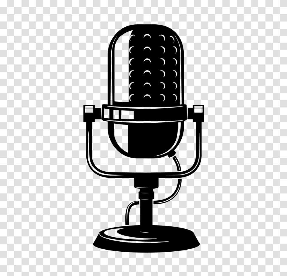 Microphone Icon, Lamp, Electrical Device Transparent Png