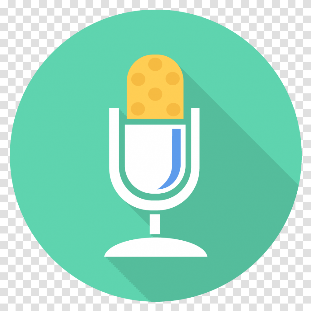Microphone Icon Myiconfinder Flat Microphone Icon, Logo, Symbol, Trademark, Pill Transparent Png