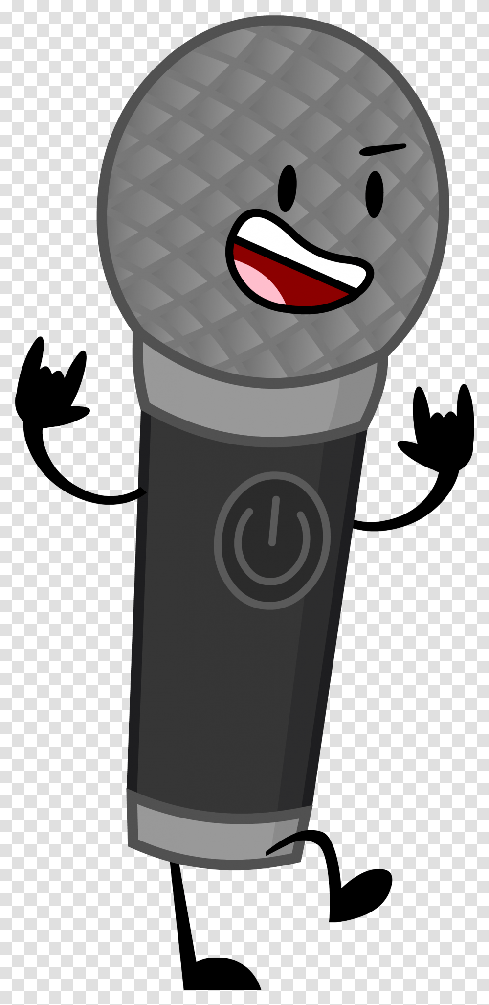 Microphone Inanimate Insanity Wiki Fandom Inanimate Insanity Microphone, Mailbox, Letterbox, Light, Hand Transparent Png