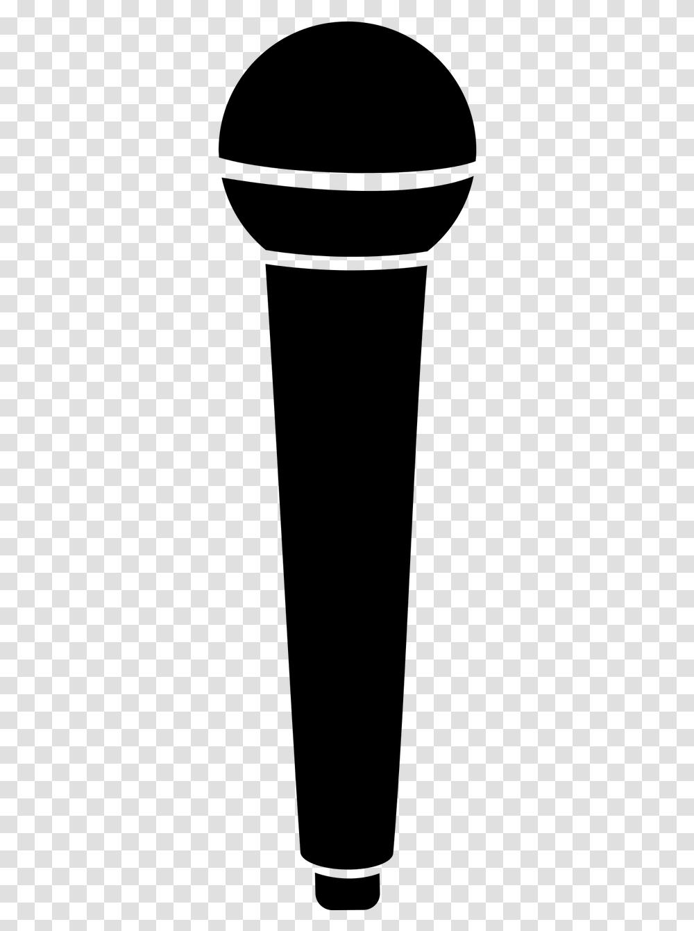 Microphone Music Black And White Clipart, Gray, World Of Warcraft Transparent Png