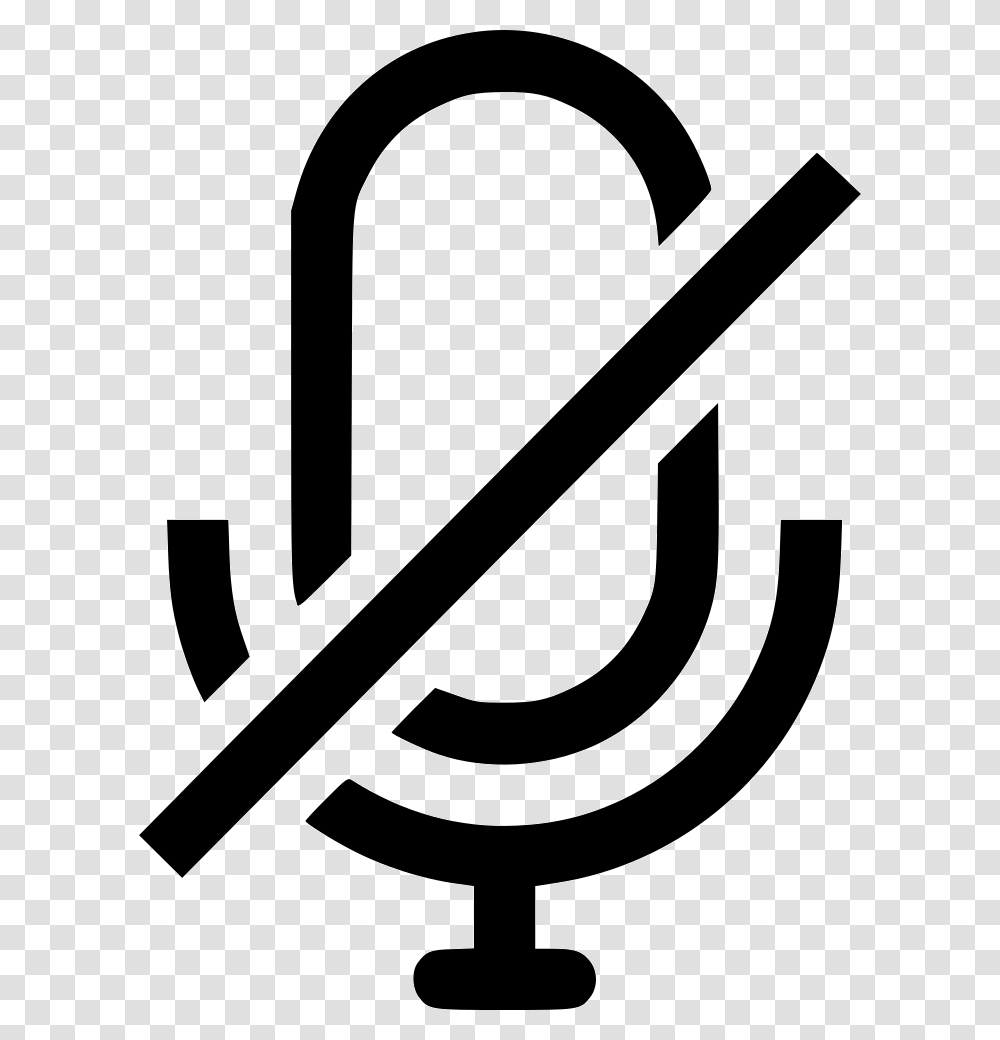 Microphone Off Microphone Off Icon, Axe, Tool, Label Transparent Png