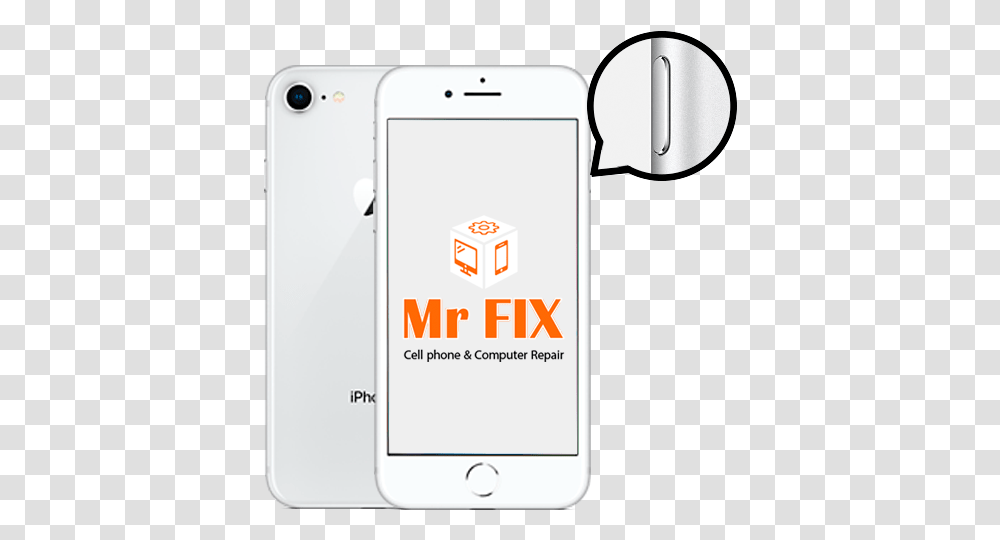 Microphone On A Iphone 8, Electronics, Mobile Phone, Cell Phone Transparent Png