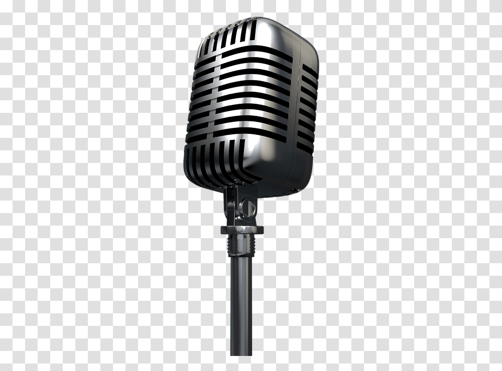 Microphone Radio Audio Record Podcast Microfone Rdio, Electrical Device, Lamp Transparent Png