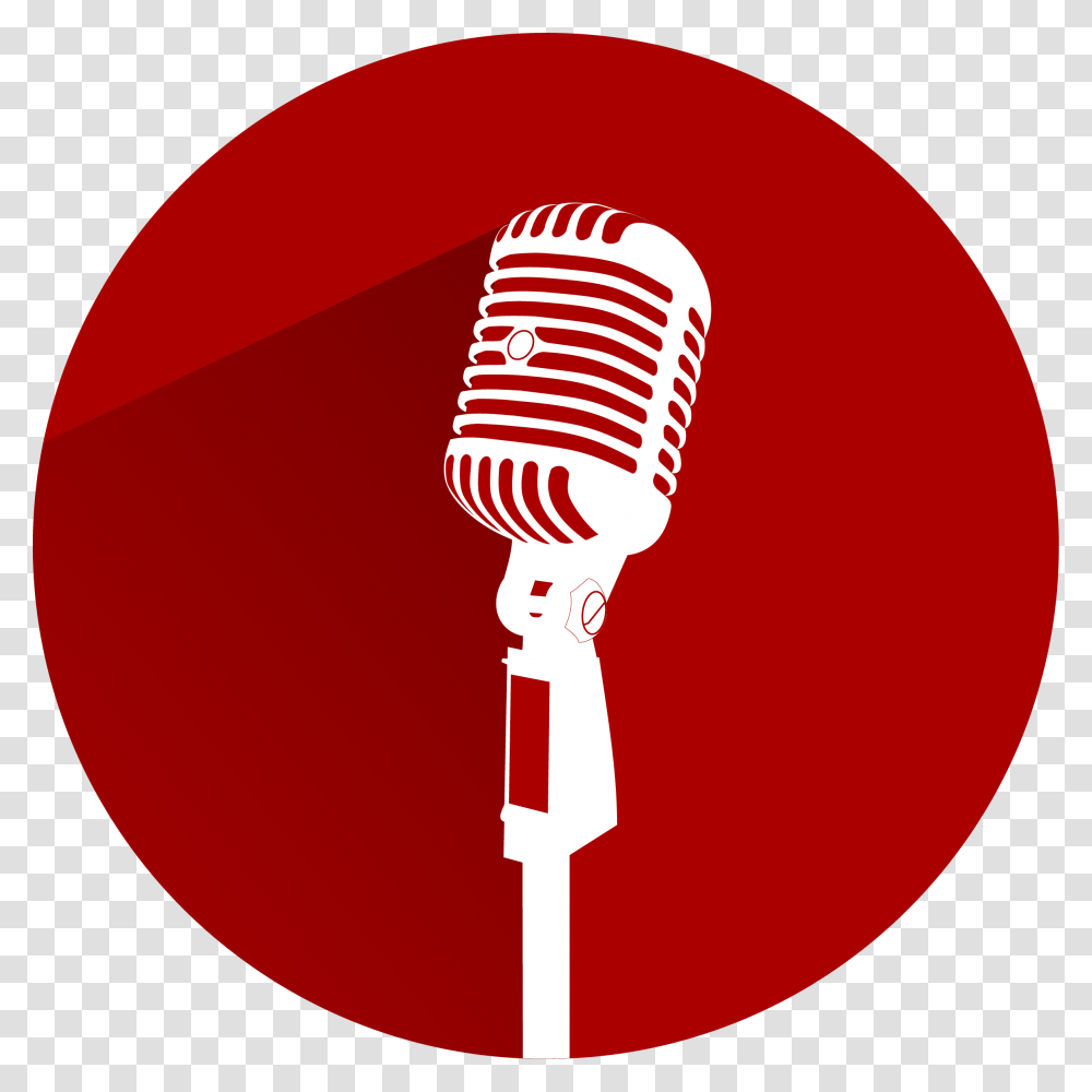 Microphone Radio Internet Radio Logo Image With Mic Radio, Electrical Device Transparent Png