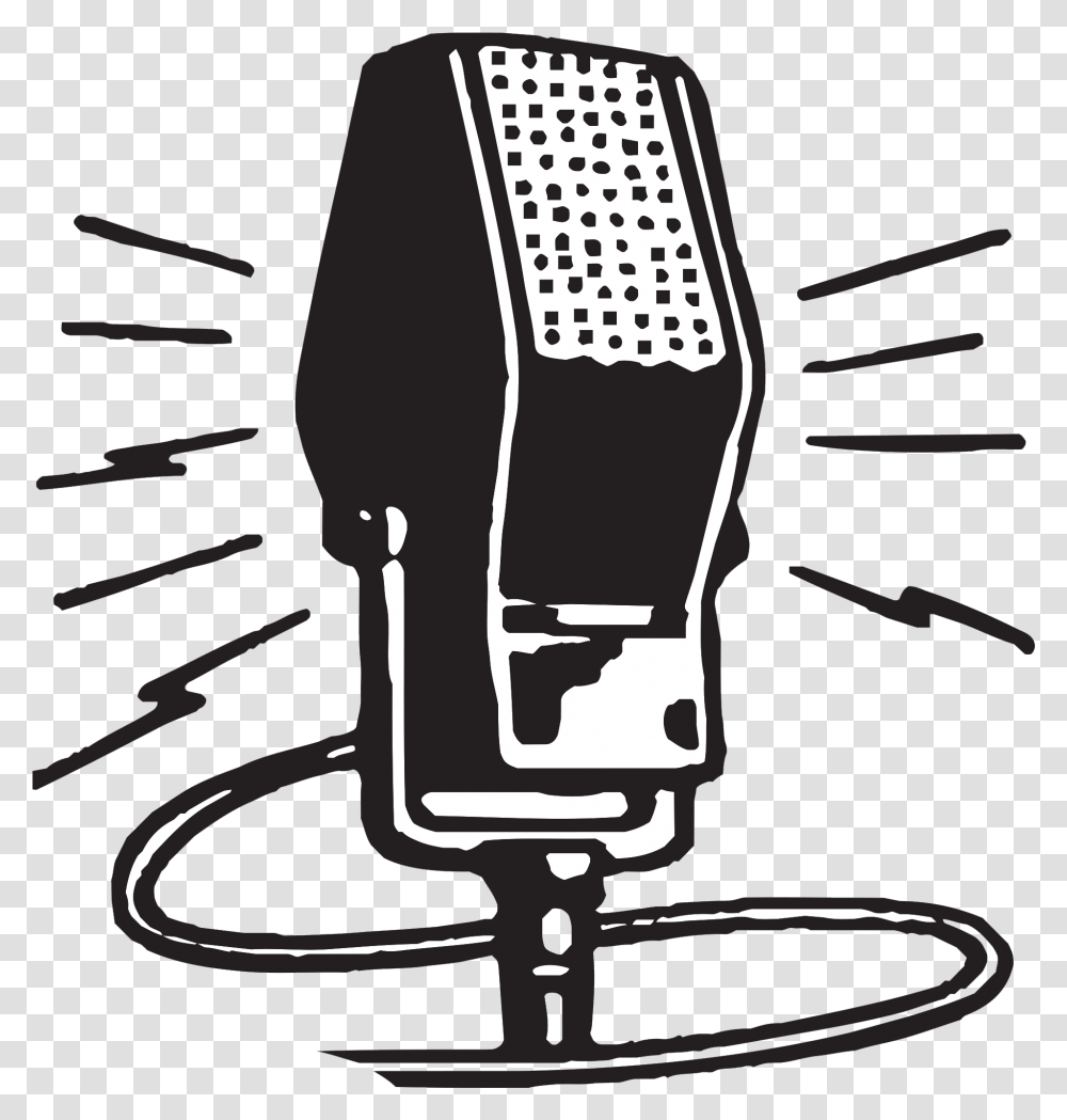 Microphone Radio Microphone Clip Art Cartoon Ham Radio Clip Art, Light, Vehicle, Transportation Transparent Png
