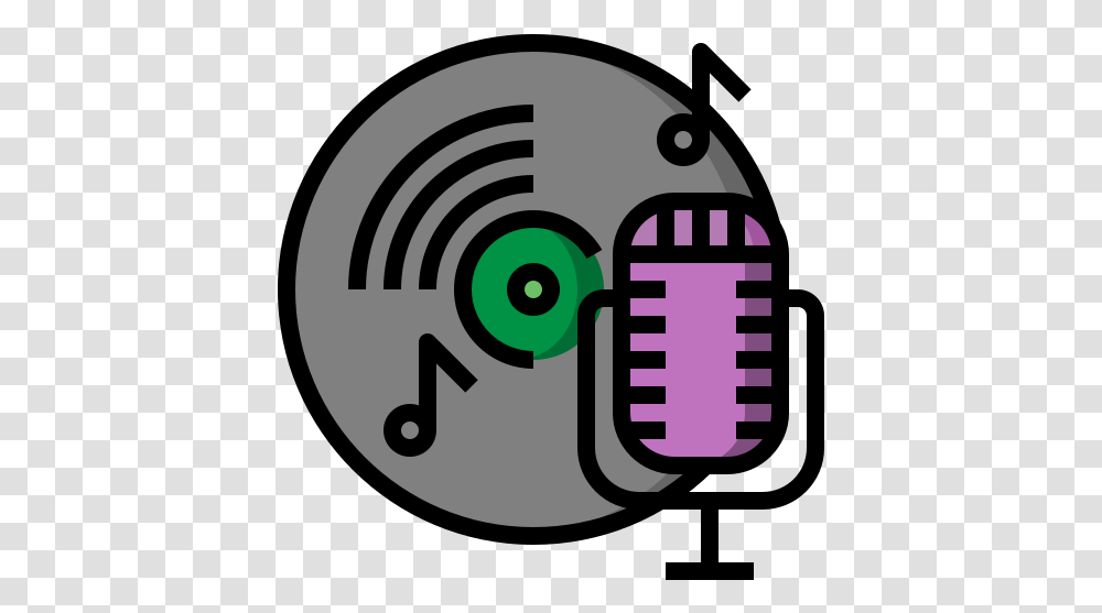 Microphone Radio Recording Sound Technology Vintage Radio Icon, Graphics, Art, Text, Electronics Transparent Png