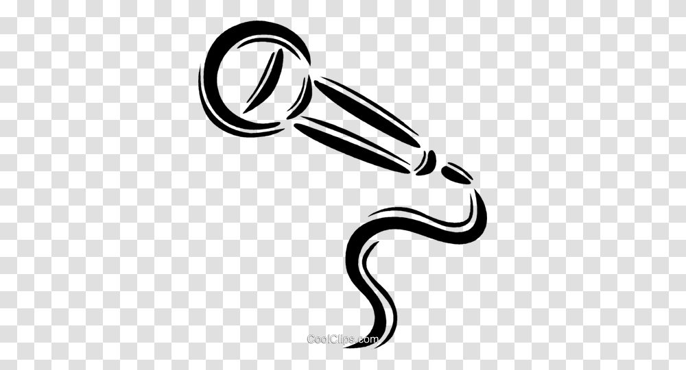 Microphone Royalty Free Vector Clip Art Illustration, Magnifying Transparent Png