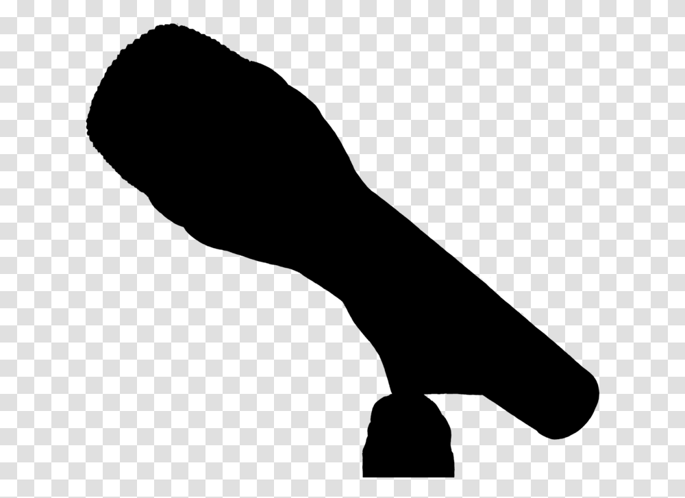 Microphone Silhouette Black Music Singer Singing Microphone, Gray, World Of Warcraft Transparent Png