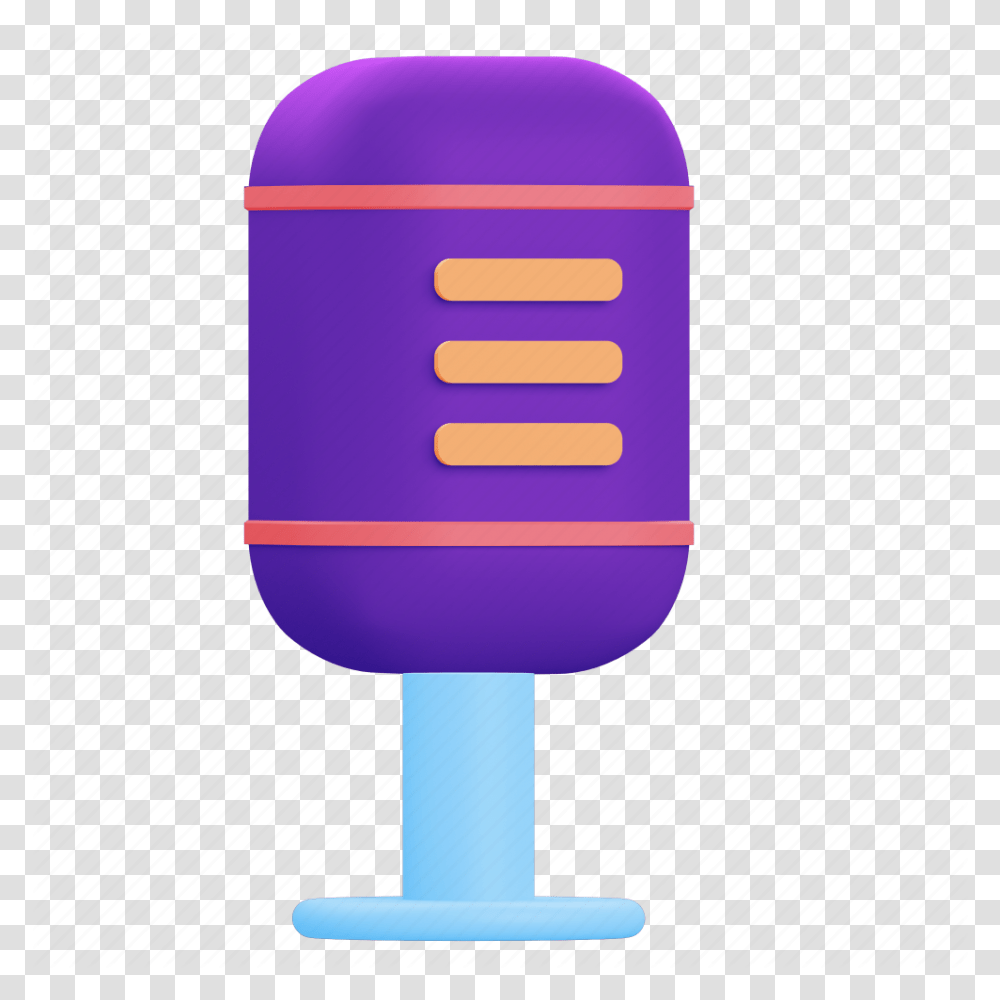 Microphone Sound Mic Icon Language, Lamp, Cutlery, Ice Pop Transparent Png