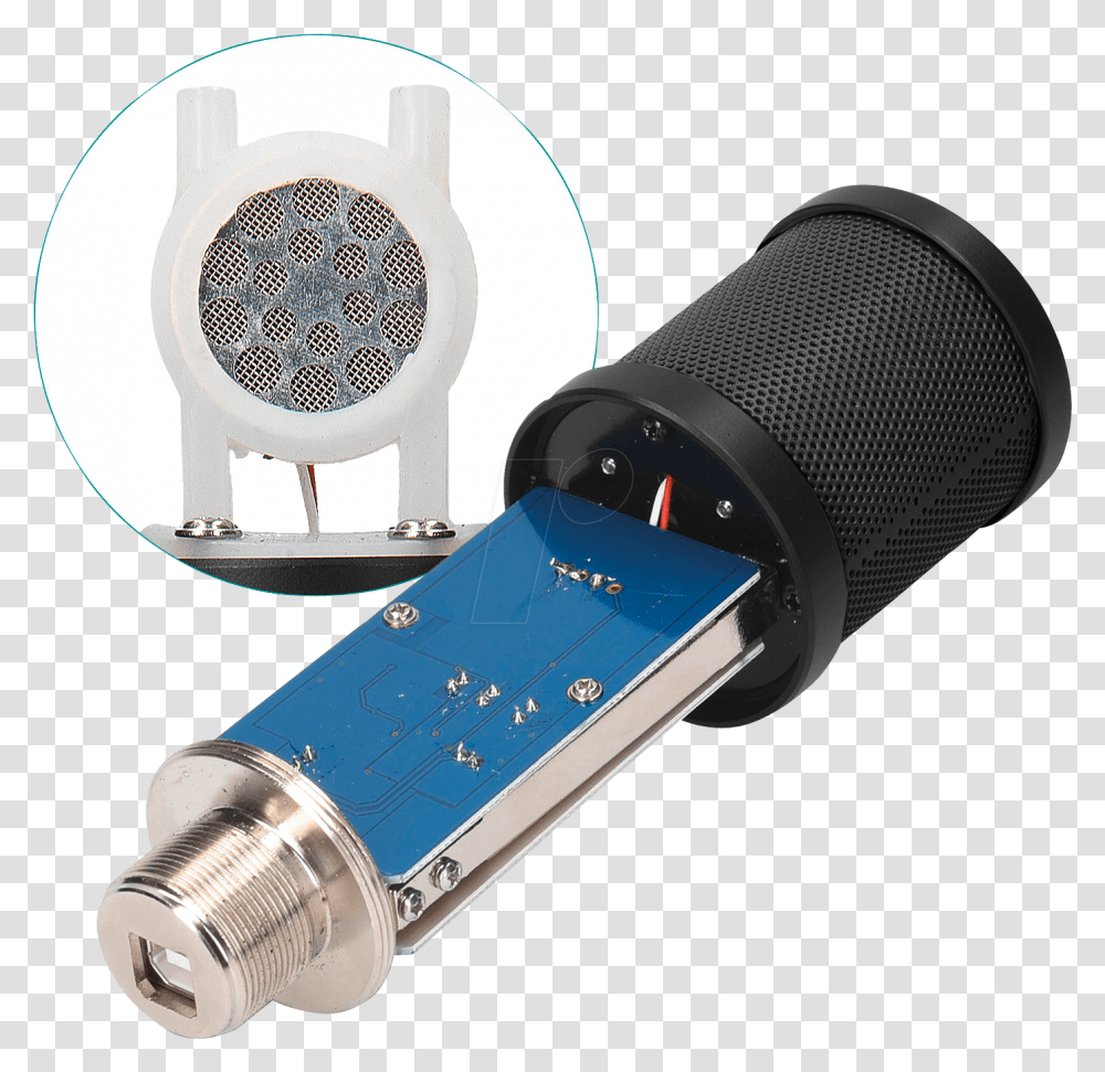 Microphone Usb Studio Blackblack Subwoofer, Electrical Device, Adapter Transparent Png