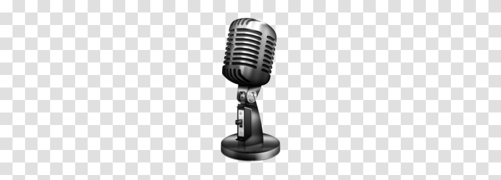 Microphone Vintage Icon, Electrical Device, Lamp Transparent Png