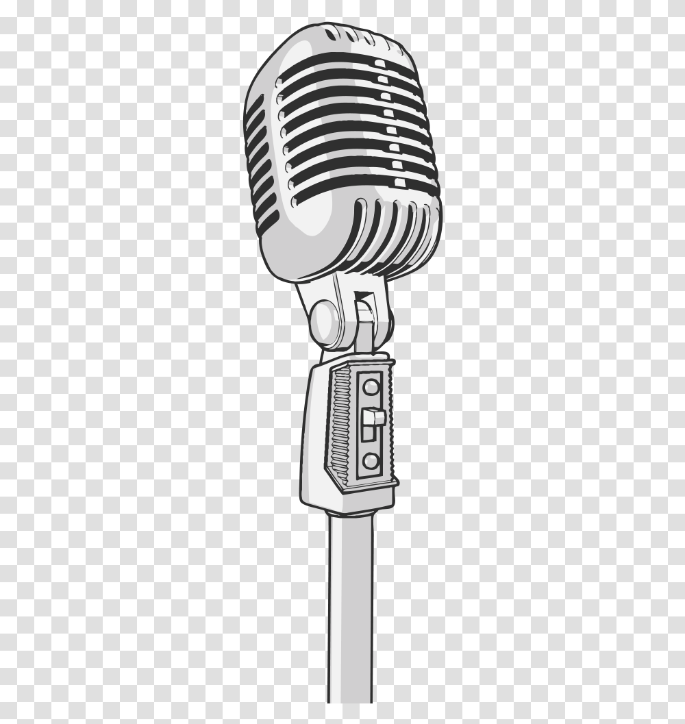 Microphone Wall Decal Sticker Background Microphone Cartoon, Trophy, Electrical Device Transparent Png