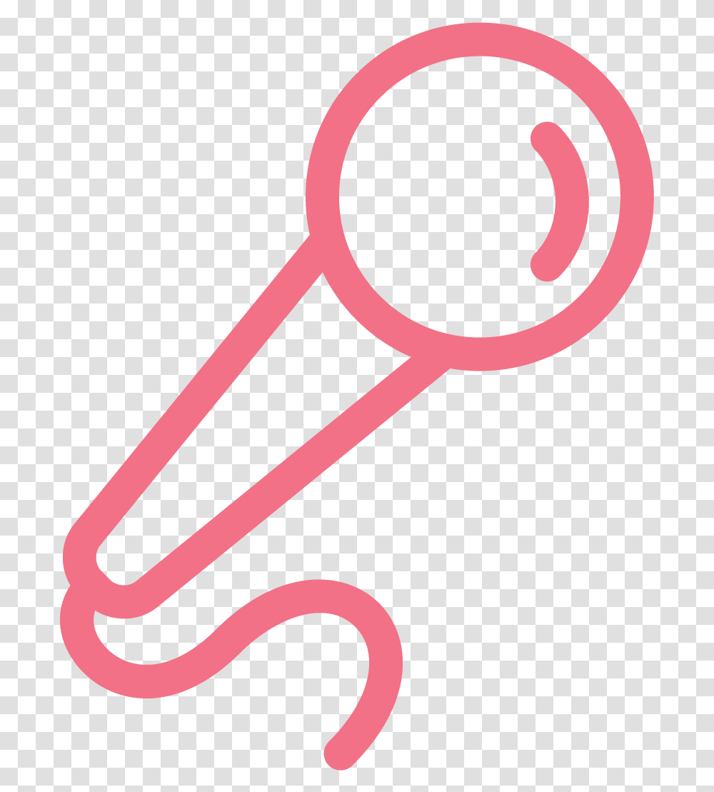 Microphone White Copyright Symbol, Scissors, Blade, Weapon, Weaponry Transparent Png