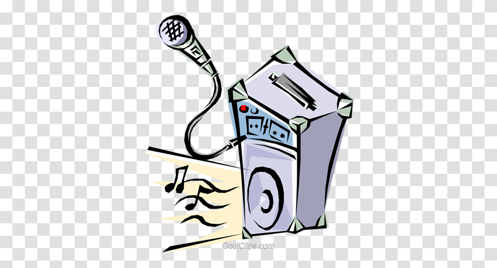 Microphone With Amplifier Royalty Free Vector Clip Art, Electrical Device, Gas Pump, Machine, Bird Transparent Png