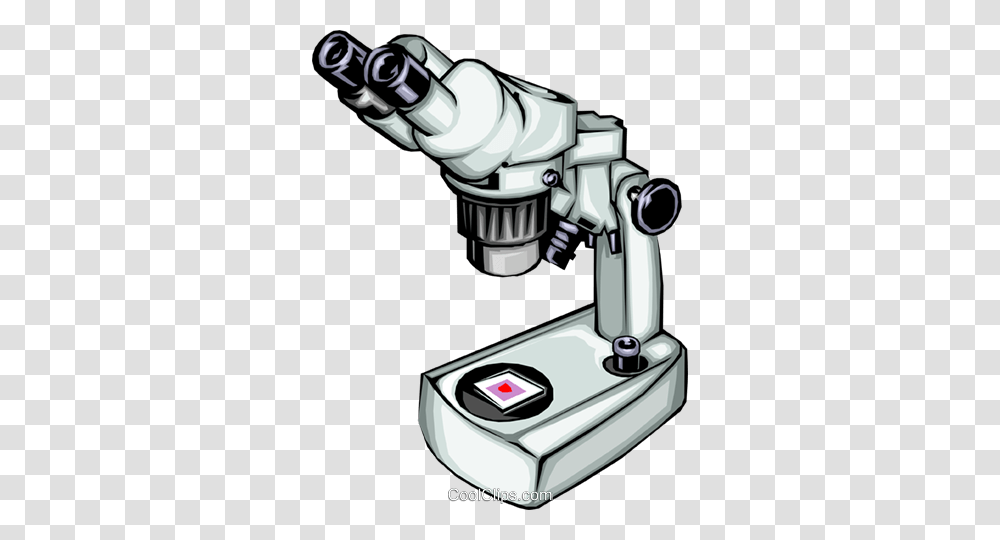 Microscope And Slide Royalty Free Vector Clip Art Illustration Transparent Png