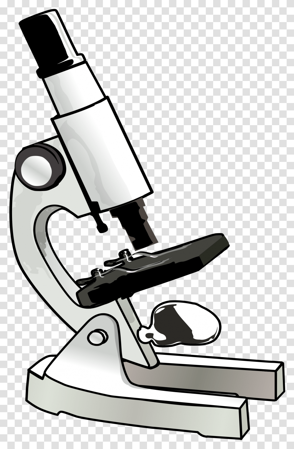 Microscope Clip Art Black Transparent Png