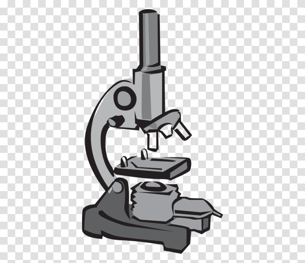 Microscope Clipart Black And Microscope Clipart Transparent Png