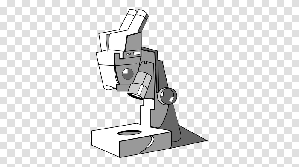 Microscope Gray Icon Transparent Png