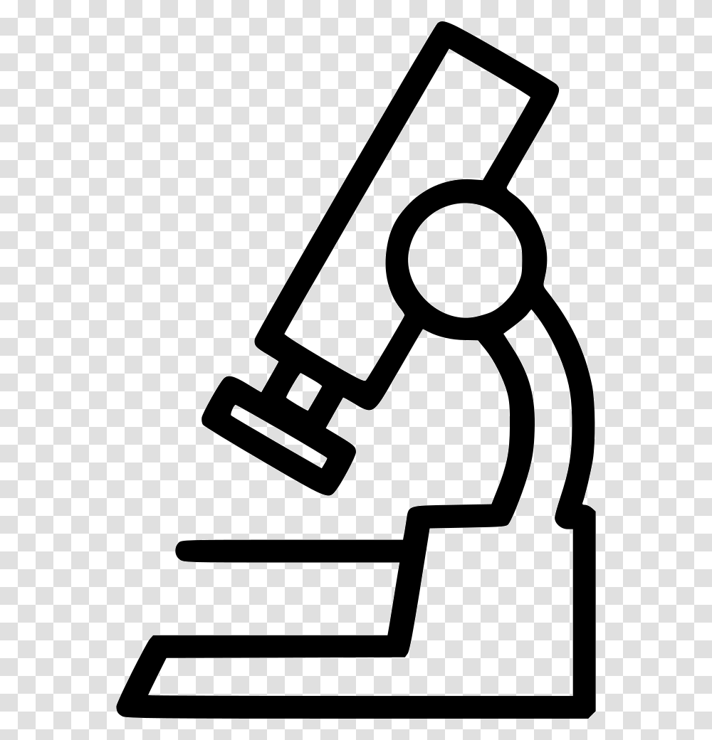 Microscope Icon, Stencil, Shovel, Tool Transparent Png