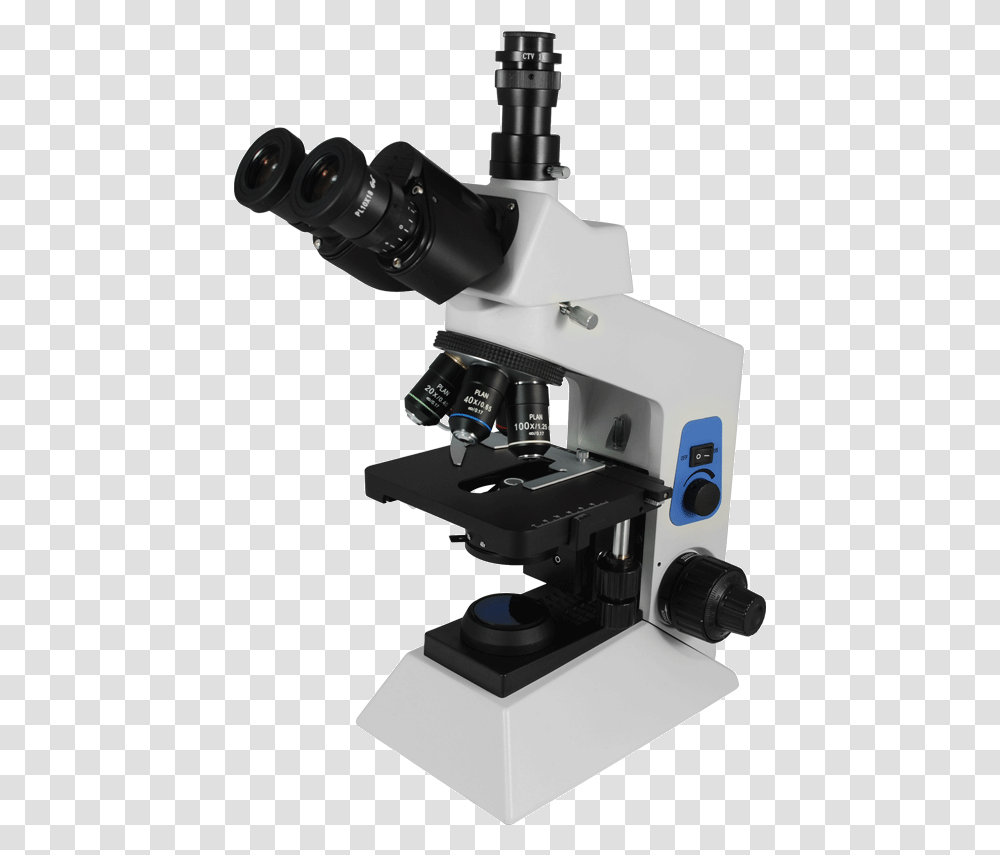 Microscope Light Microscope No Background, Camera, Electronics Transparent Png