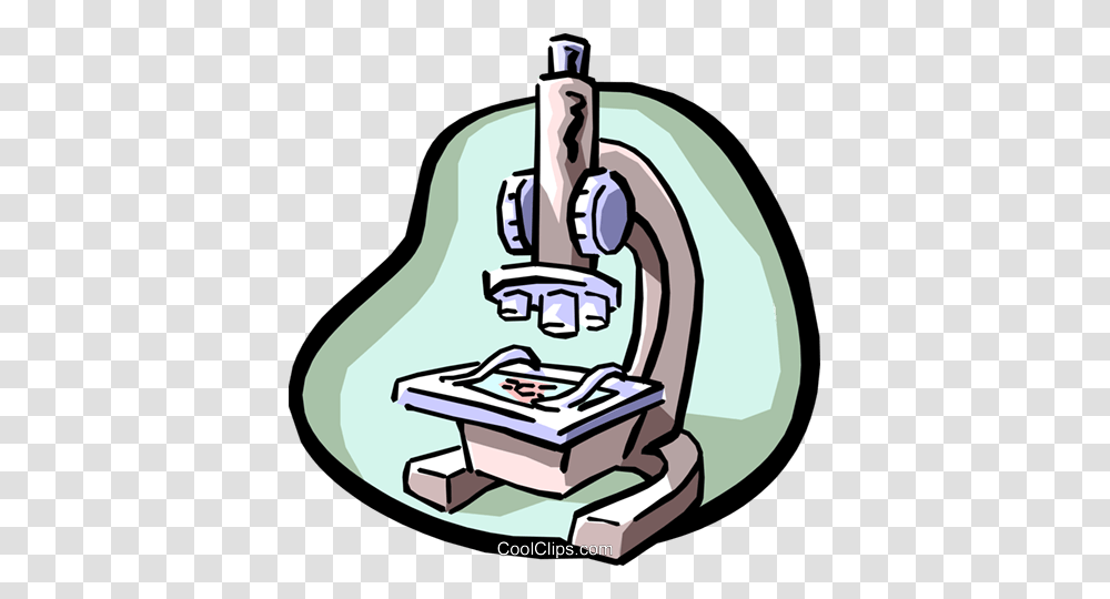 Microscope Medical Royalty Free Vector Clip Art Illustration, Appliance, Clothes Iron, Grenade, Bomb Transparent Png