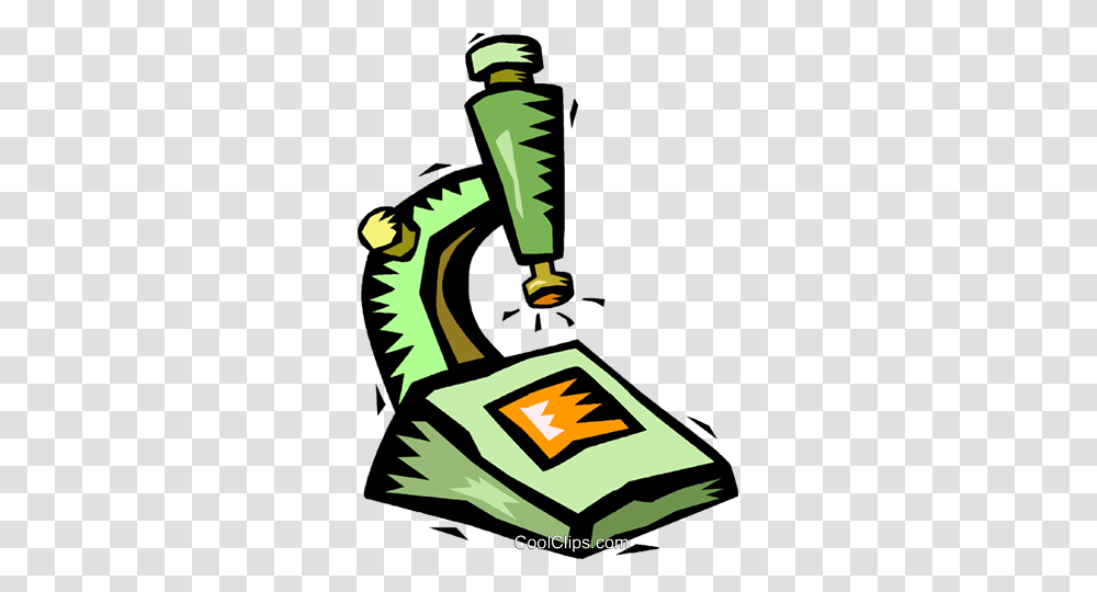 Microscope Royalty Free Vector Clip Art Illustration, Machine, Poster, Advertisement Transparent Png