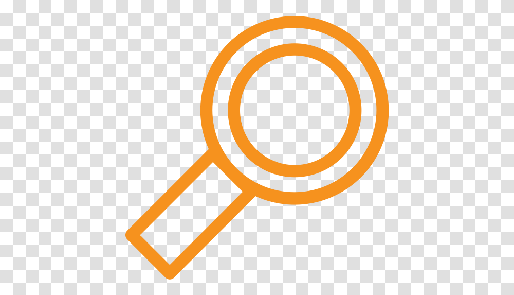 Microscope Scan Asset Magnifying Glass Magnify Lens Icon Magnifying Glass Orange Icon, Rug,  Transparent Png