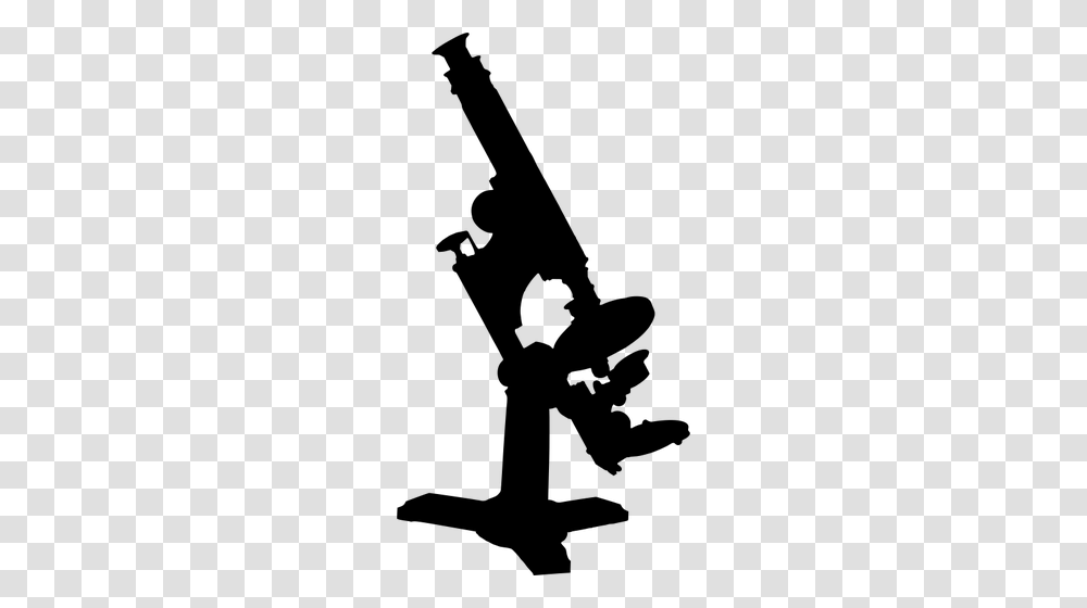 Microscope Silhouette Icon, Gray, World Of Warcraft Transparent Png