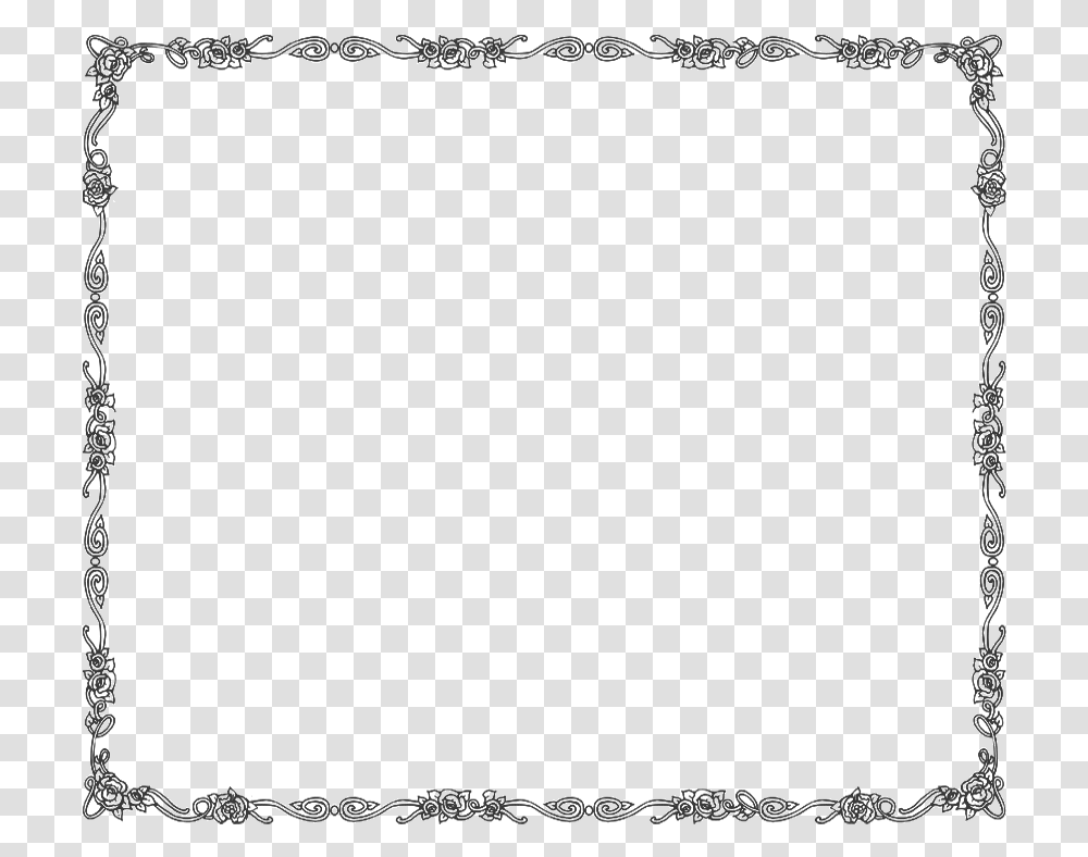 Microsoft Clipart Border Christmas Border Hd Clipart Black And White Transparent Png