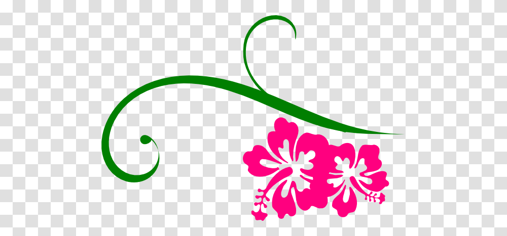 Microsoft Clipart Green Swirls, Plant, Flower, Blossom, Hibiscus Transparent Png