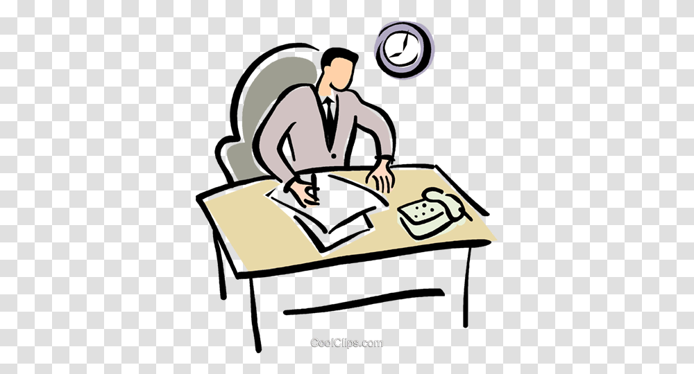 Microsoft Clipart Office Paperwork, Furniture, Desk, Table, Tabletop Transparent Png