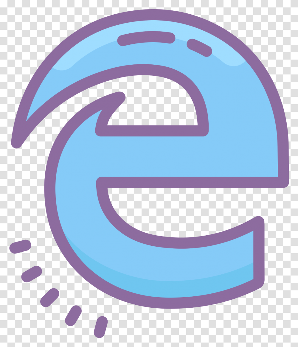 Microsoft Edge Icon Free Download At Icons8 Web Browser Microsoft Edge Icon, Alphabet, Number Transparent Png
