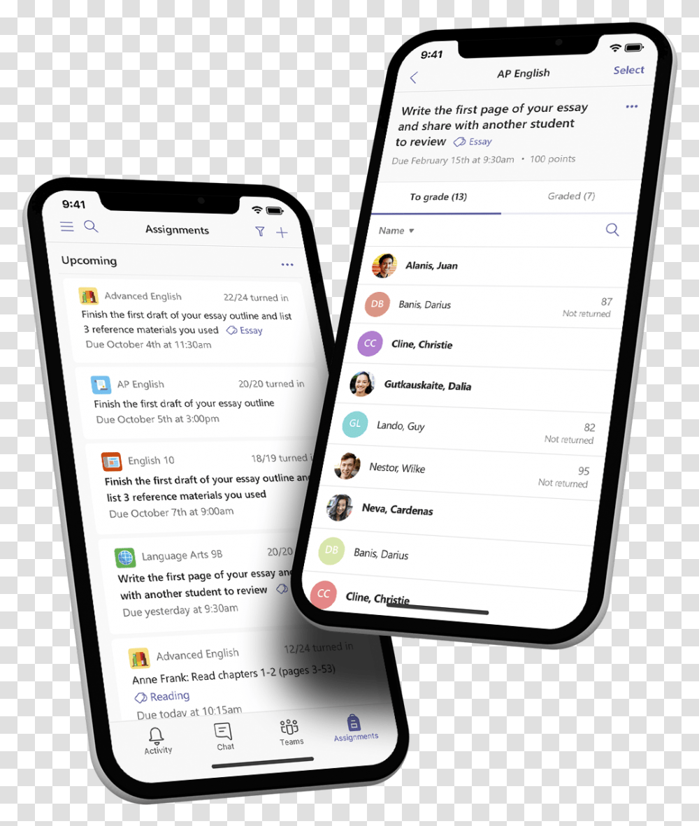 Microsoft Education Microsoft Teams Sur Iphone, Text, Mobile Phone, Electronics, Cell Phone Transparent Png