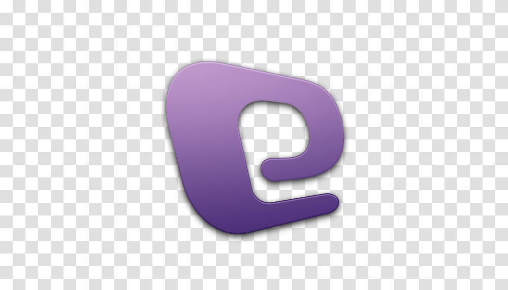 Microsoft Entourage Icon, Number, Purple Transparent Png