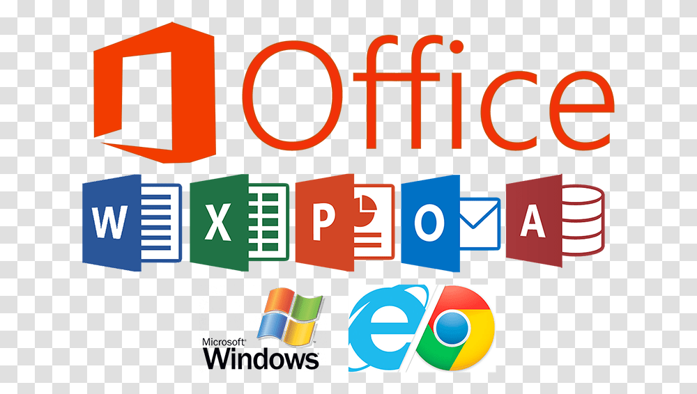 Microsoft Office 2016, Alphabet, Word, Number Transparent Png