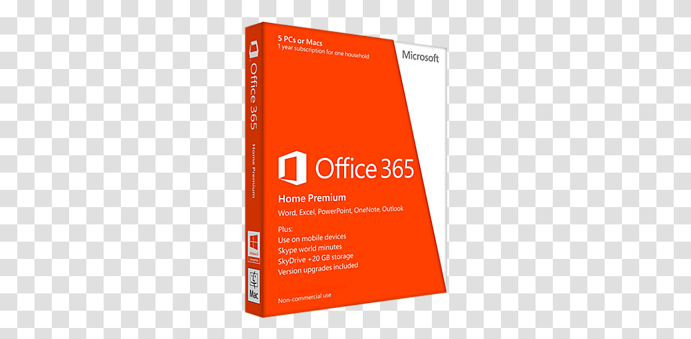 Microsoft Office 365 Home Office 365 Business Box, Flyer, Poster, Paper, Advertisement Transparent Png
