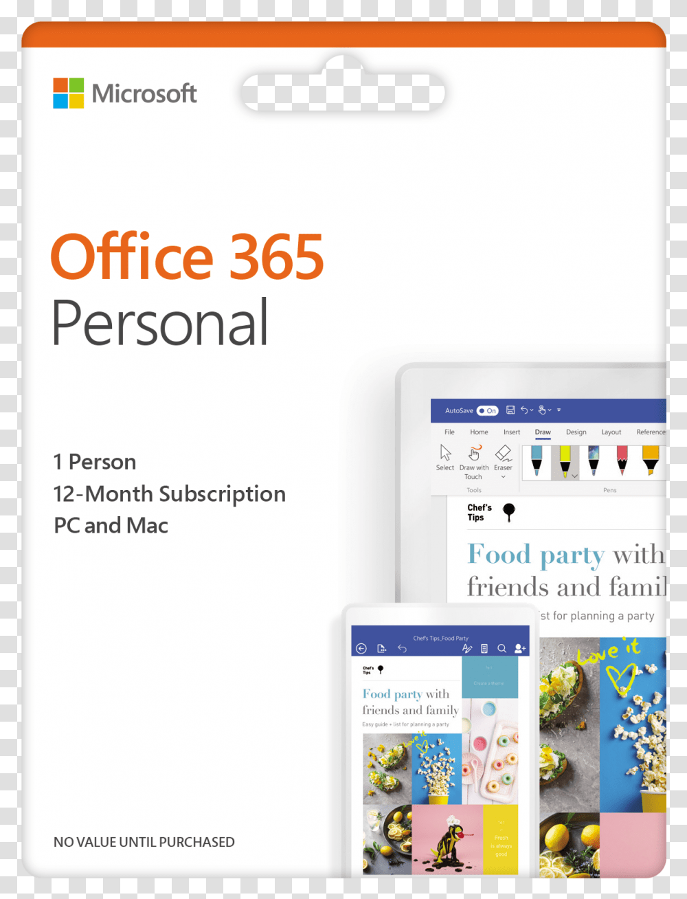 Microsoft Office 365 Personal Office 365 Personal 2019, Flyer, Poster, Paper, Advertisement Transparent Png