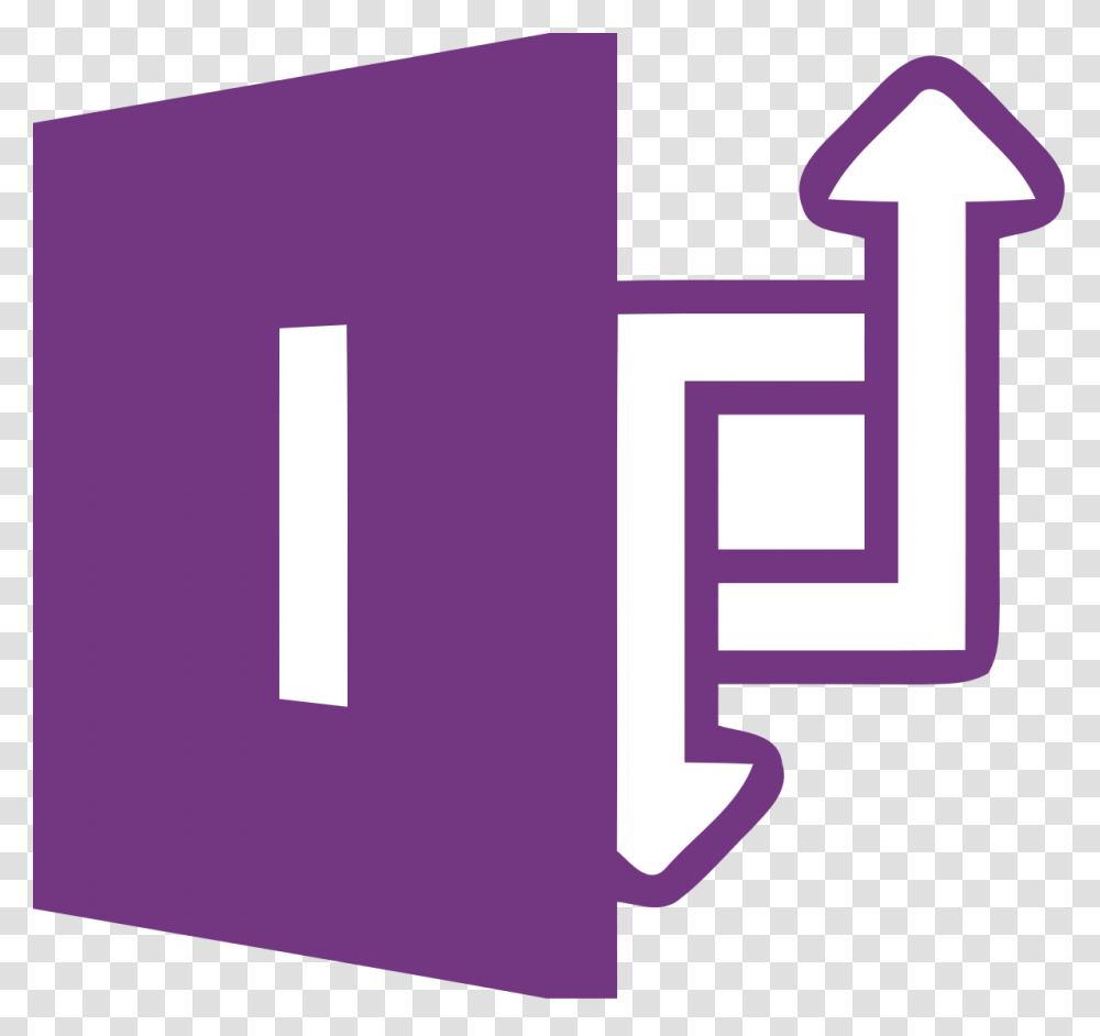 Microsoft Office Logo Microsoft Infopath Logo, First Aid, Text, Symbol, Purple Transparent Png