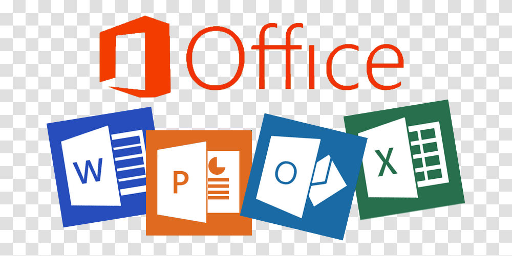 Microsoft Office Logo, Word, Number Transparent Png