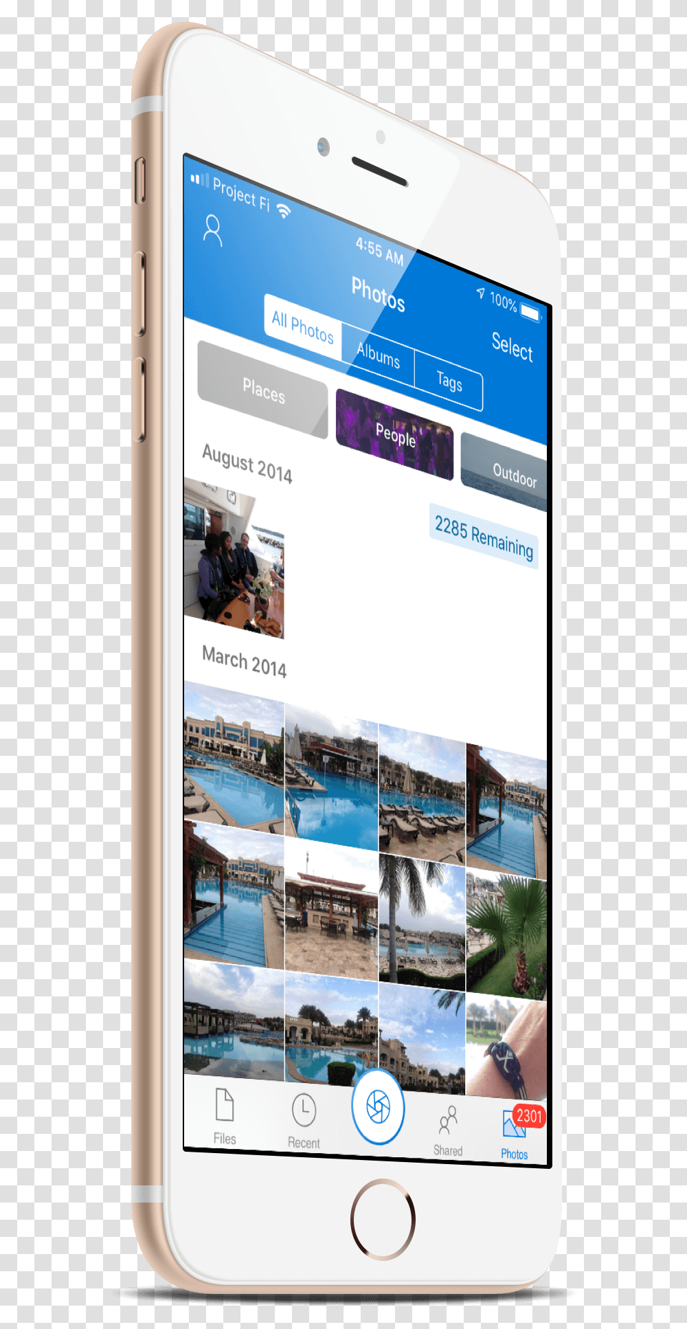 Microsoft Onedrive Update For Ios Brings Improved Photo Camera Phone, Mobile Phone, Electronics, Cell Phone, Person Transparent Png
