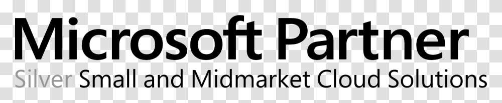 Microsoft Partner Silver Small And Midmarket Cloud, Word, Label, Alphabet Transparent Png