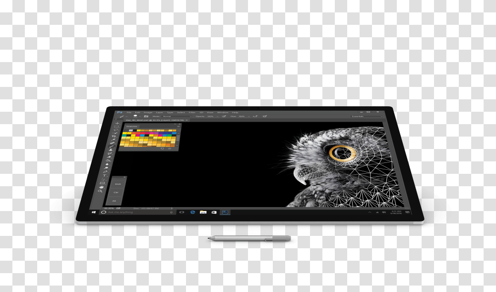 Microsoft Surface Studio Top View Transparent Png