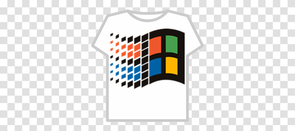 Microsoft Windows 3 Windows 95 Logo, Clothing, Apparel, Sleeve, T-Shirt Transparent Png