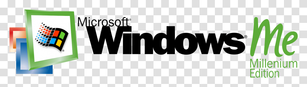 Microsoft Windows Me Logo, Gray, World Of Warcraft Transparent Png