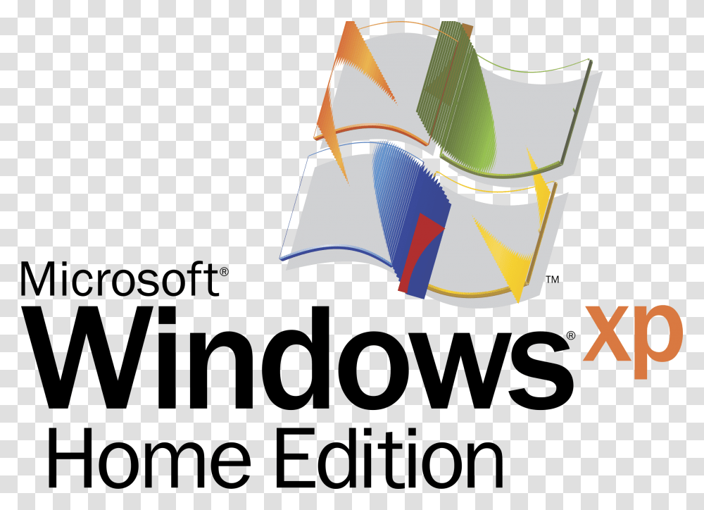 Microsoft Windows Xp Home Edition Logo, Poster, Advertisement, Paper, Collage Transparent Png