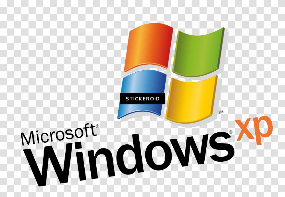Microsoft Windows Xp Professional Logo Windows Xp, Text, Paper, Poster, Advertisement Transparent Png