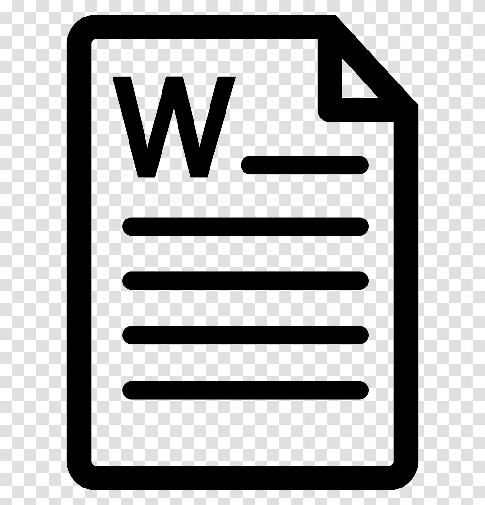 Microsoft Word Document Icon Free Download, Label, Number Transparent Png