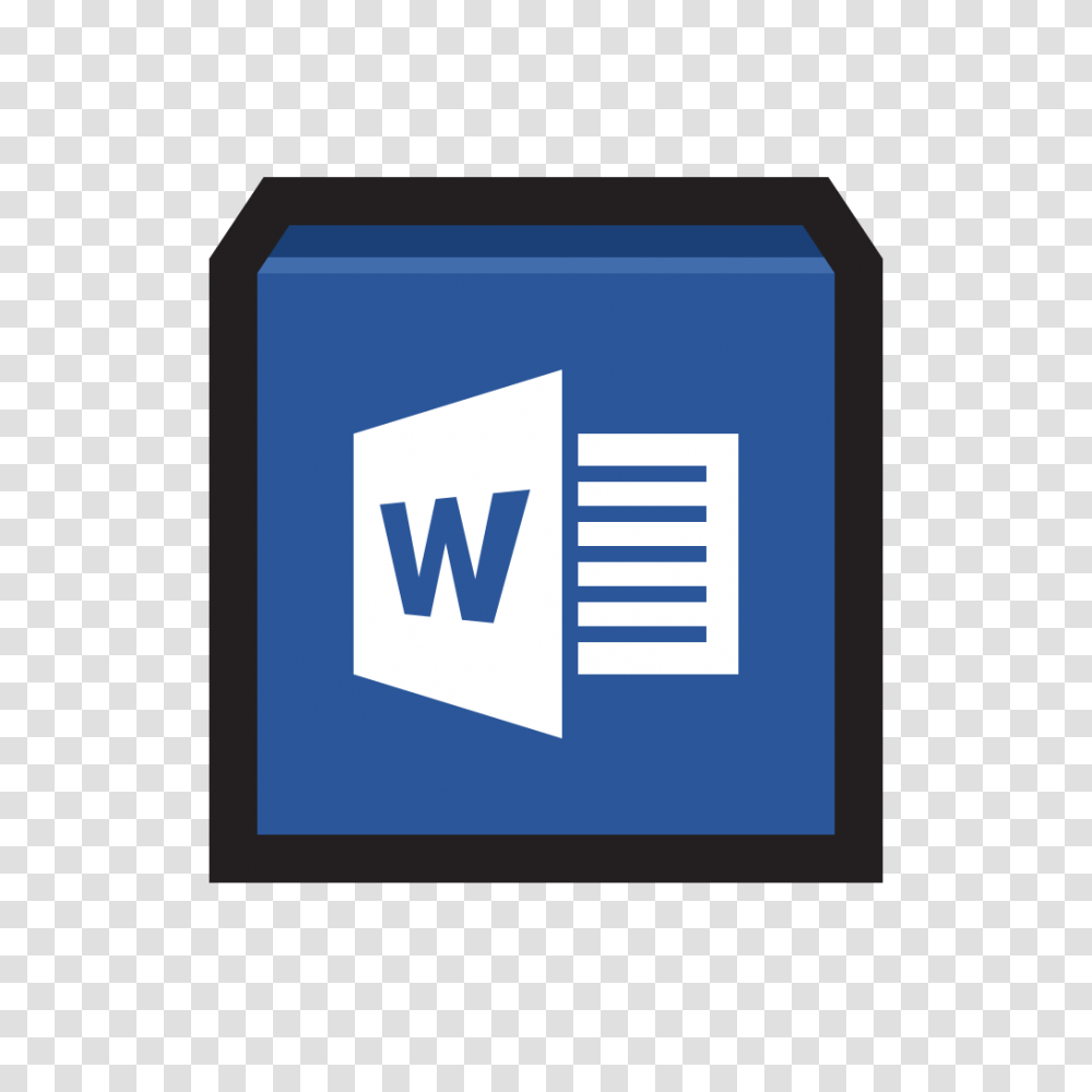 Microsoft Word Icon Flat Strokes App Iconset Hopstarter, First Aid, Label, Screen Transparent Png
